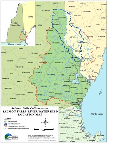 Salmon Falls River location map